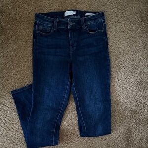 True Craft Women's Deep Blue Skinny Jeans